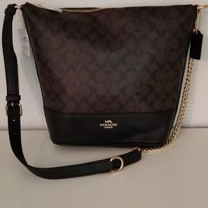 Coach Paxton Duffle In Signature Canvas W/Leather